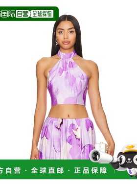 潮奢 Bardot 女士 Alora 挂脖上衣 59391TB