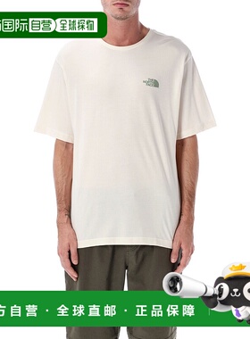 THE NORTH FACE 男士T恤 NF0A8E4EQLI AW2025 白色