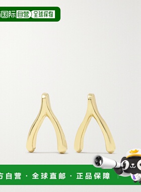 1h可退 潮奢 Tom Ford 汤姆 福特 女士 Mini Wishbone 18K 黄金耳