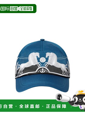 VERSACE 男士帽子 10107461A167285BE50 SS2026 蓝色