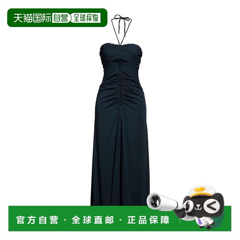 1h可退 潮奢 Self-Portrait 女士 中长连衣裙 green绿色 舒适时尚