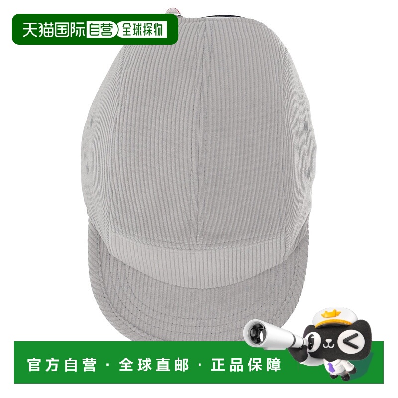 1h可退 THOM BROWNE 男士帽子 MHC364AF0220055 SS2025 灰色