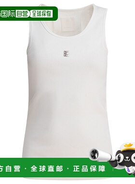 GIVENCHY 女士针织衫 BW70CH3YHY100 SS2025 白色 无袖背心