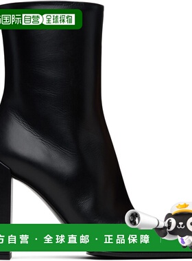 1h可退 潮奢 alaia 女士 黑色 Soft Calf 90 中筒靴 AA3O2009I052