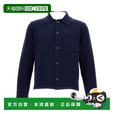 A.P.C. 男士外套 WOASBM03005IAK AW2025 蓝色 长袖夹克