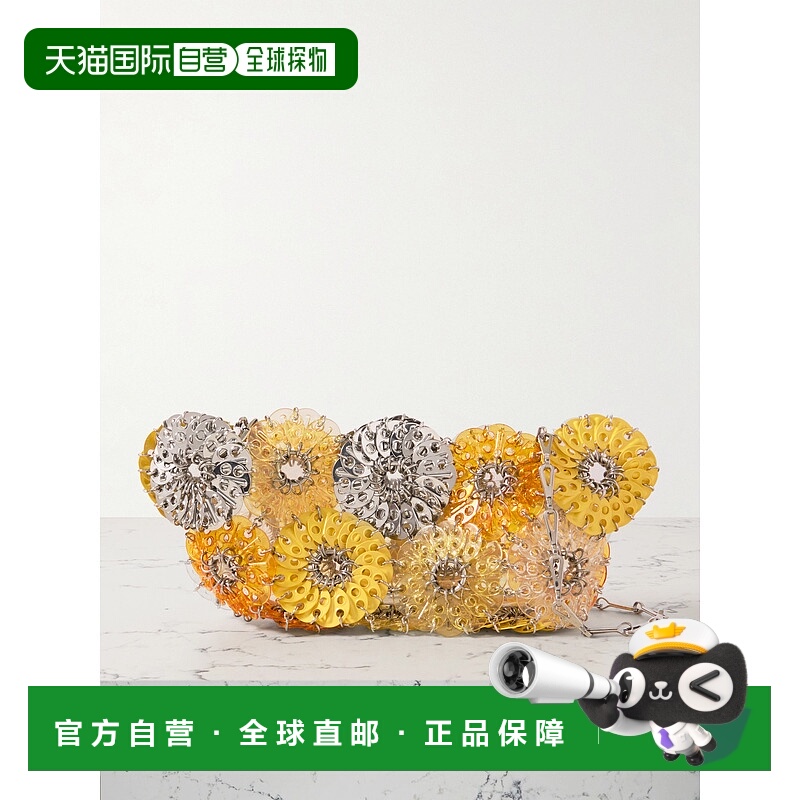 1h可退 潮奢 Rabanne 女士 1969 鏈環單肩包 25ASS0531MET771