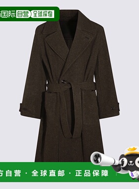 LEMAIRE 男士大衣 CO1135LF504GR678 AW2025 深卡其布色男装西装