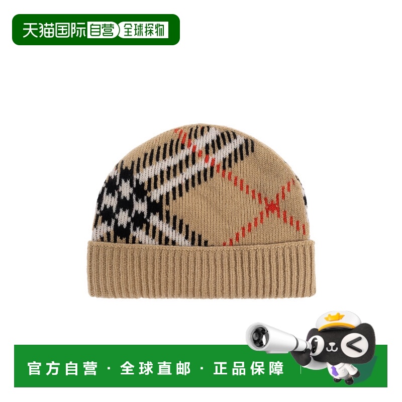 1h可退 BURBERRY 男士帽子 8114768A2021SAND AW2025 浅棕色