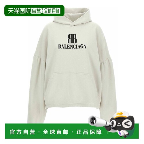 BALENCIAGA 女士卫衣 818433TSVO39012 AW2025巴黎世家 灰色