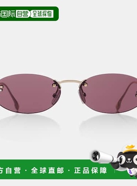 1h可退 潮奢 Fendi 芬迪 女士 First 水晶椭圆形太阳眼镜