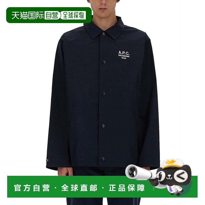 1h可退 A.P.C. 男士夹克 PSAJBH02960IAK CO 黑色 Regis cotton b