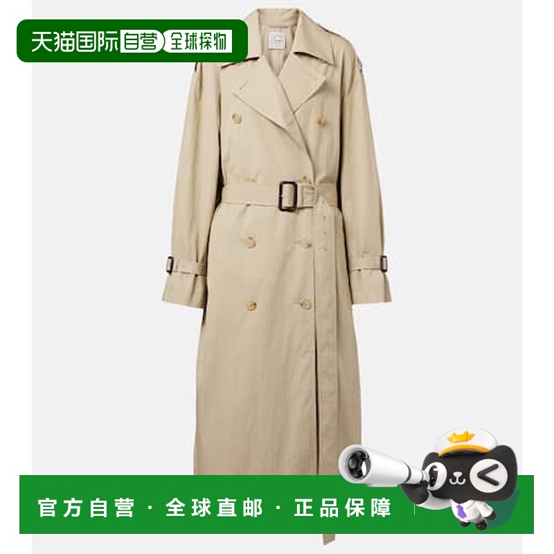 1h可退 潮奢 TOTÊME 女士 棉混纺风衣 beige米色 舒适时尚