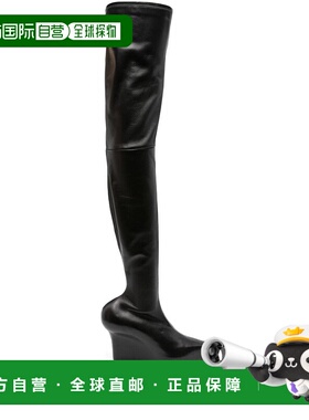 GIVENCHY 女士靴子 BE702DE1J5SHOW001 AW2022黑色长筒靴厚底鞋