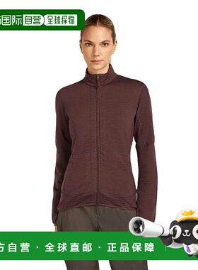ICEBREAKER 美丽诺400 RealFleece™ Descender 全拉链运动衫 女士