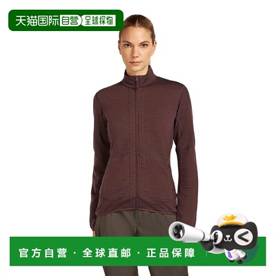 ICEBREAKER 美丽诺400 RealFleece™ Descender 全拉链运动衫 女士
