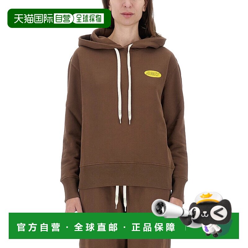 AUTRY 女士针织衫 HOPW02JC AW2024 绿色 长袖卫衣