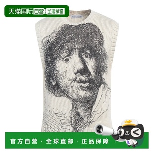 1h可退 潮奢 J.W. Anderson 男士 无袖毛衣 beige米色 舒适时尚