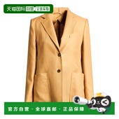 潮奢 yellow黄色 MaxMara 女士 1h可退 外套 麦斯玛拉 西装 舒适时