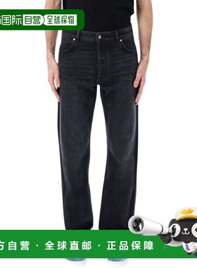 1h可退 潮奢 Givenchy 纪梵希 男士 紀梵希Logo貼片牛仔褲 BM51P9