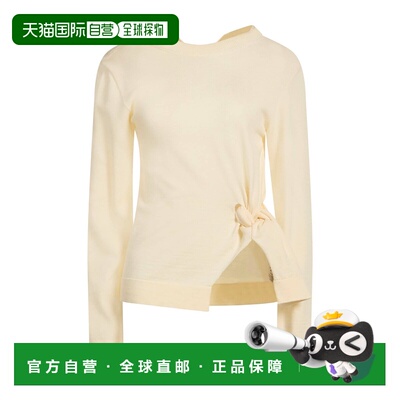 潮奢 Jil Sander 吉尔 桑达 女士 毛衣 yellow黄色 舒适时尚