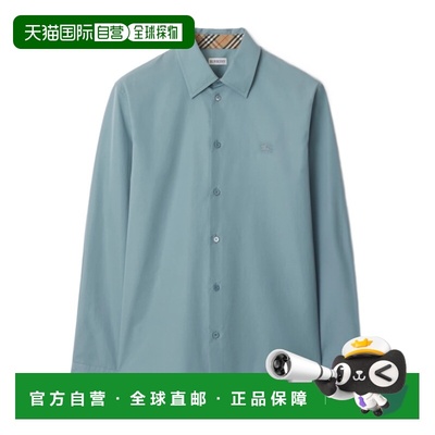 1h可退 burberry 男士 衬衫博柏利长袖府绸休闲风