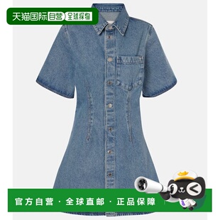 1h可退 潮奢 Ami Paris 女士 Ami De Cœur 牛仔布衬衫式连衣裙