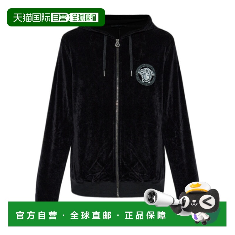 1h可退 VERSACE 男士外套 10162811A159681B000 AW2025 黑色