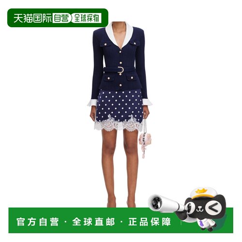 SELF-PORTRAIT 女士针织衫  PF26131CNN AW2026花色连衣裙