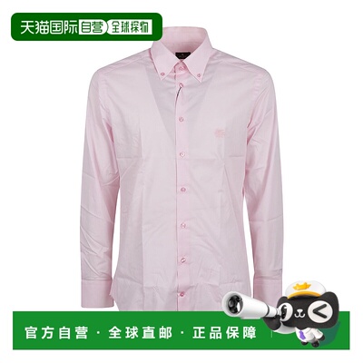 1h可退 ETRO 男士衬衫 MRIB0006AV607F0043 SS2025 粉红色 长袖衬