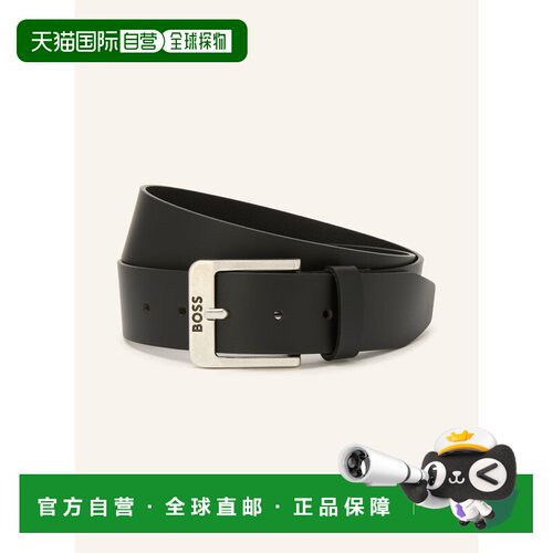 BOSS 男士腰带 100311311813000 CO 黑色 JEMIO Leather belt
