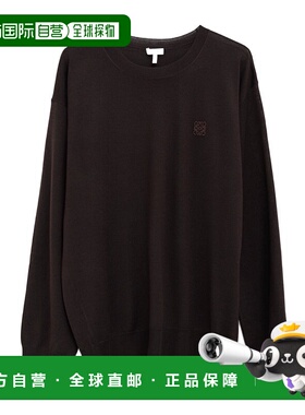 LOEWE 女士针织衫 S359Y14KHR3100 AW2025 黑色长袖