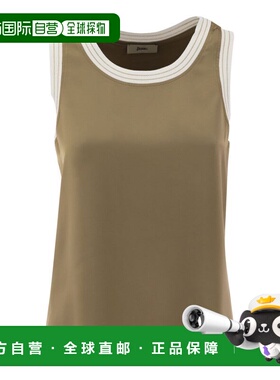 HERNO 女士衬衫 BL000002D125062000 CO 绿色 Top In Casual Sati