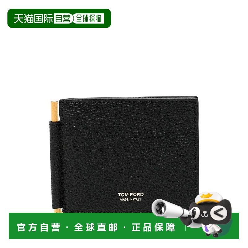 1h可退 TOM FORD 男士钱包 LCL158GY0231NAA SS2026 黑色 Tom For