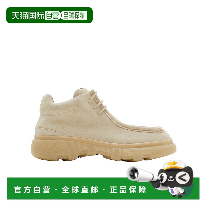 1h可退 BURBERRY 男士商务休闲鞋 80800421 SS2024 花色 系带中帮