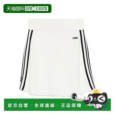 AUTRY 女士半身裙 SKPW031W SS2026 白色 Mini Skirt In White Wi