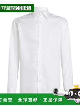 ETRO 男士衬衫 MRIB000199TJ5370800 AW2023 白色 长袖衬衫