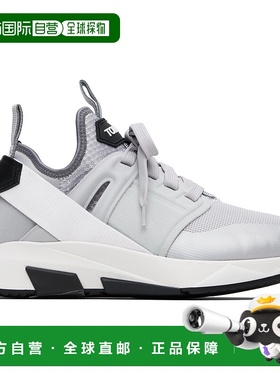 1h可退 潮奢 Tom Ford 汤姆 福特 男士 灰色 Neoprene Suede Jago