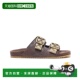 女士凉鞋 SUEDE 8118613C1170 BURBERRY SS2026 棕色 FLAT SANDAL