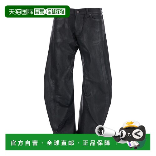 ACNE STUDIOS 女士牛仔裤 A00611900 AW2026 黑色 2006F 牛仔裤