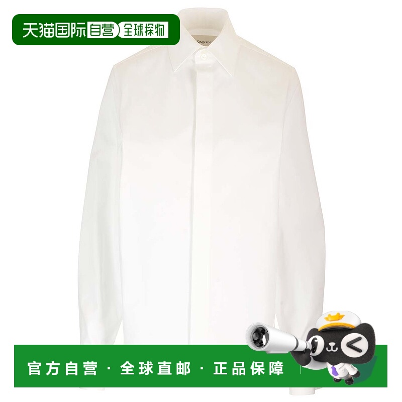 1h可退 SAINT LAURENT 女士衬衫 811439Y1H489000 AW2024