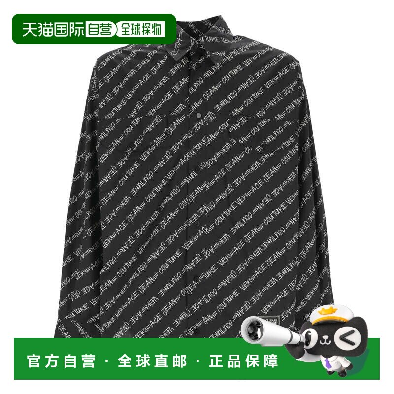 VERSACE JEANS 男士衬衫 75GAL216NS319899 AW2023