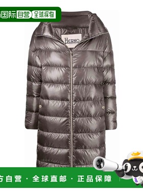 HERNO 女士羽绒服 PI1283DIC12017Z9480 灰色棉服 CO