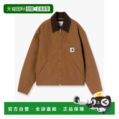 CARHARTT WIP 女士 Detroit 帆布前Logo拼缀夹克 I0322363XA02