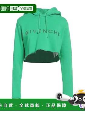 1h可退 潮奢 Givenchy 纪梵希 女士 连帽卫衣 green绿色 舒适时尚