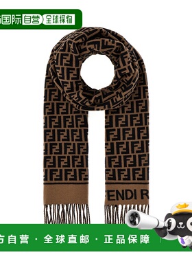 FENDI 女士围巾 FXT113AQCWF0QE1 AW2025 黑色