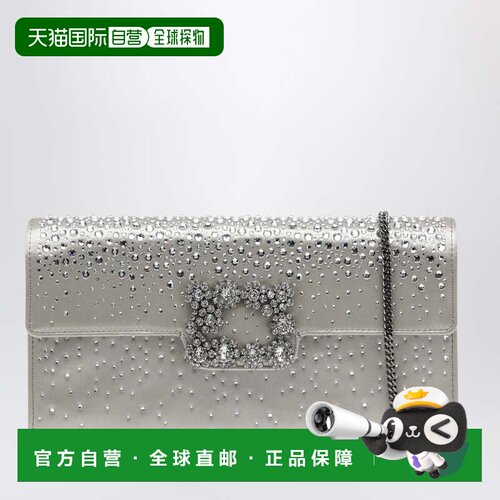 ROGER VIVIER 罗杰 维维亚 女士 EFFLORESCENCE 水晶装饰手包 RBW