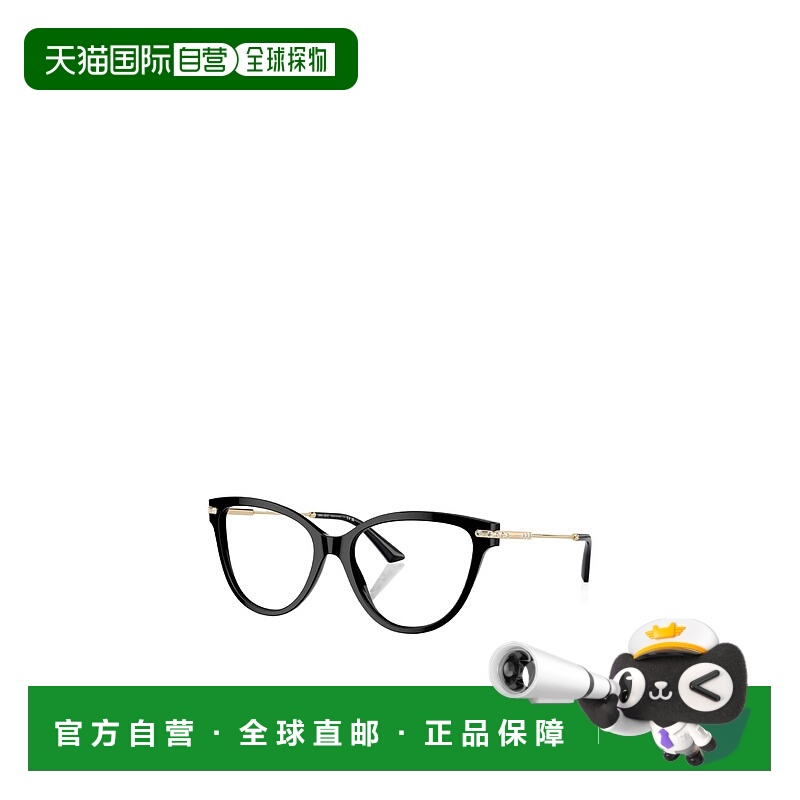 1h可退 JIMMY CHOO 女士眼镜 JC3001B5000 CO 黑色 全框平光镜