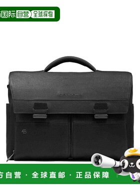 PIQUADRO 男士手提包 CA6024W130N AW2024 黑色 CARTELLA