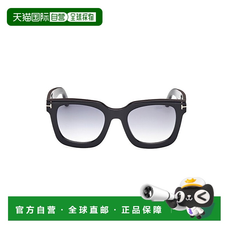 1h可退 TOM FORD 男士太阳镜 FT11155201B01B SS2025 黑色 1LR453