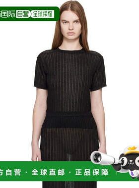 1h可退 潮奢 Maison Margiela 马丁 马吉拉 女士 黑色针织衫 S51H